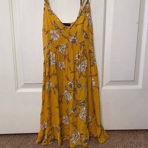 Yellow Floral Kendall & Kylie Dress